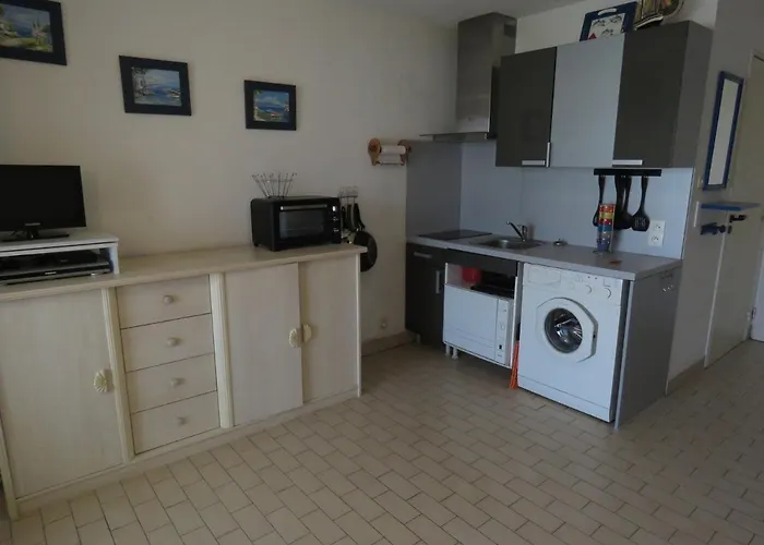Studio rénové avec loggia vitrée, vue marina et parking sécurisé - FR-1-472-135 Appartamento